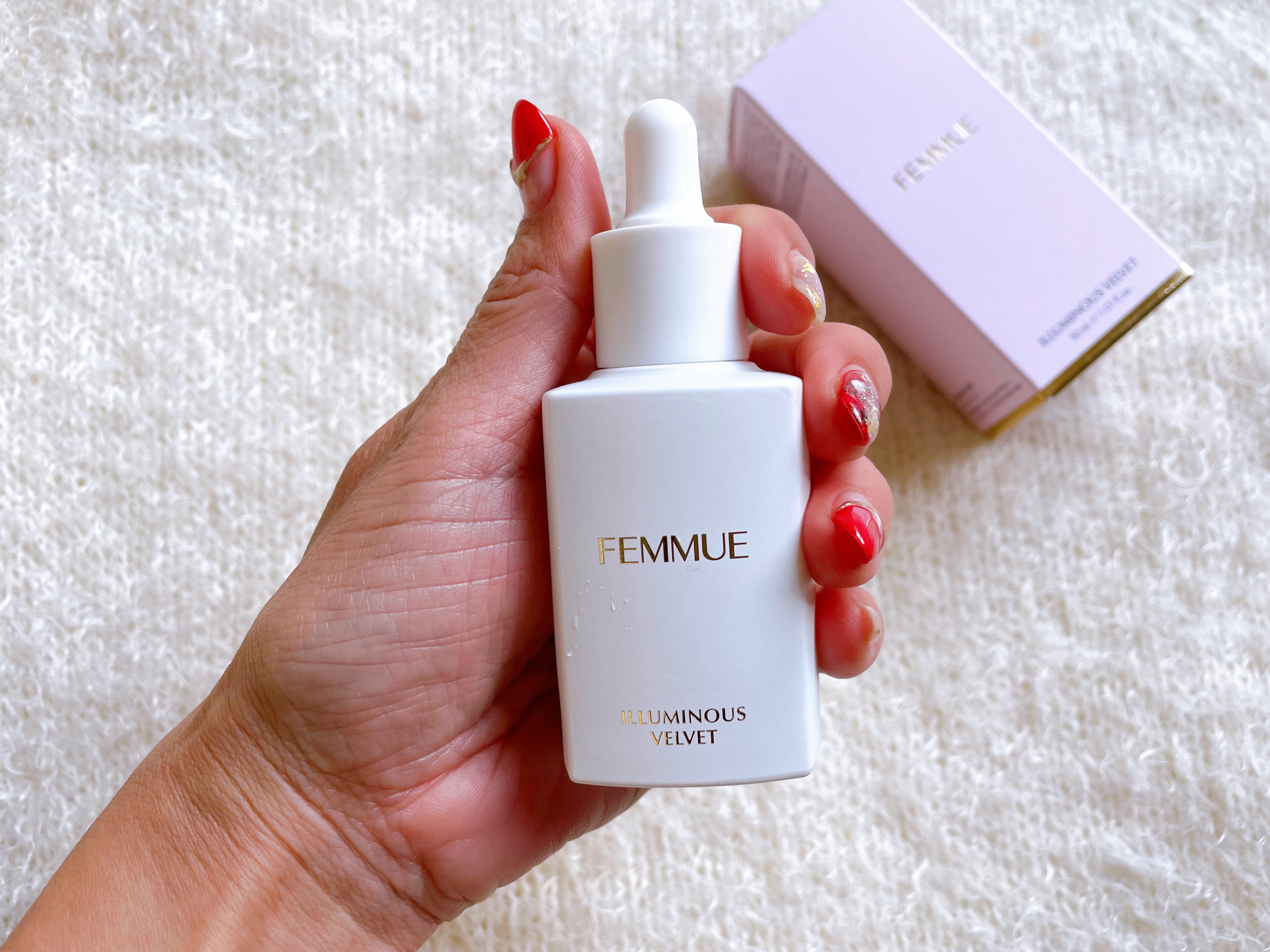 イルミナス ベルベット/FEMMUE/美容液を使ったクチコミ（1枚目）
