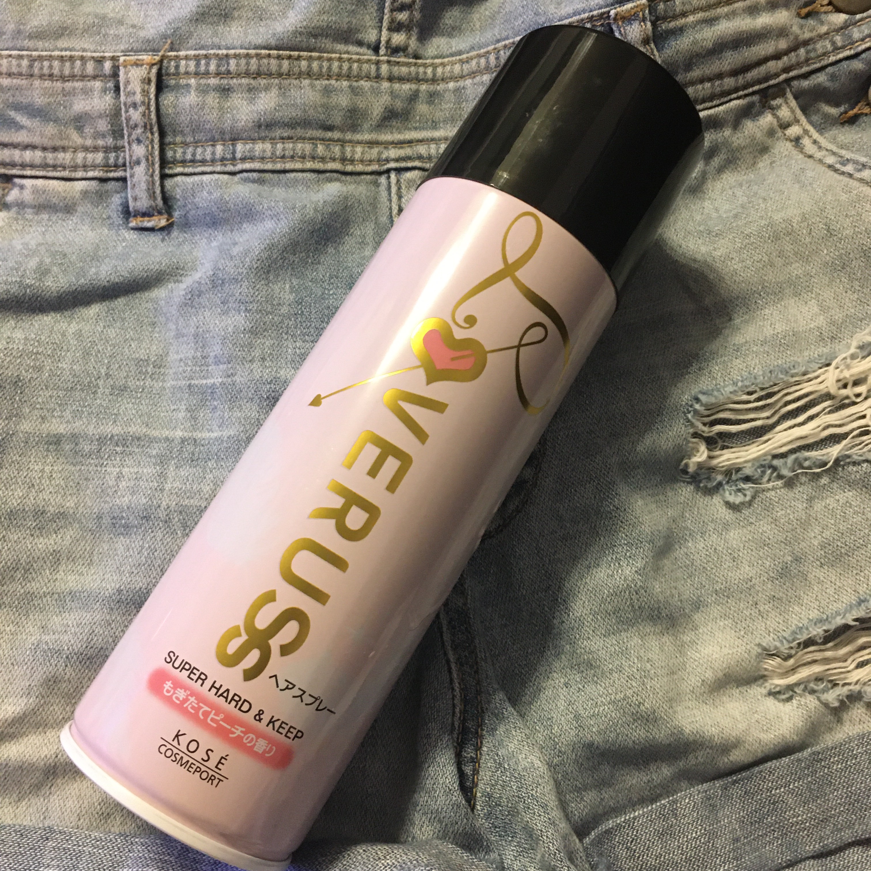 ラブラス パワフルホールド ヘアスプレー/コーセーコスメポート/ヘアスプレーを使ったクチコミ（1枚目）