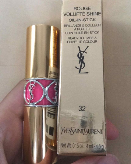 ルージュ ヴォリュプテ シャイン/YVES SAINT LAURENT BEAUTE/口紅を使ったクチコミ(1枚目)