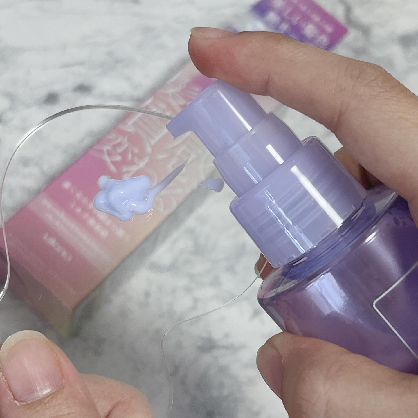 プロカリテ カラーヘアメンテナンスエマルジョン/プロカリテ/アウトバストリートメントを使ったクチコミ（2枚目）