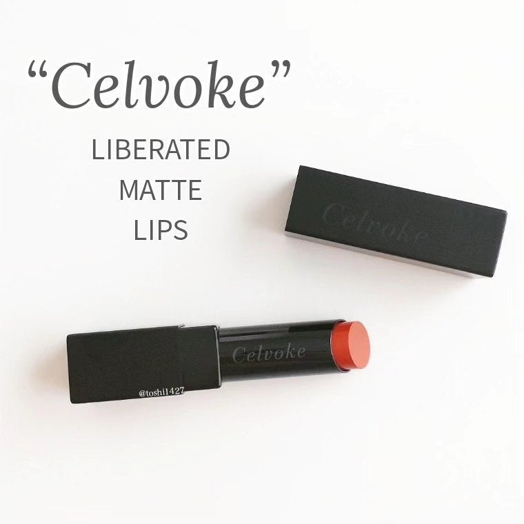 リベレイティッドマットリップス/Celvoke/口紅を使ったクチコミ(2枚目)