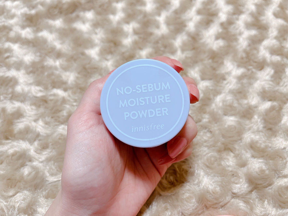 ノーセバム モイスチャーパウダー S/innisfree/フェイスパウダーを使ったクチコミ（2枚目）
