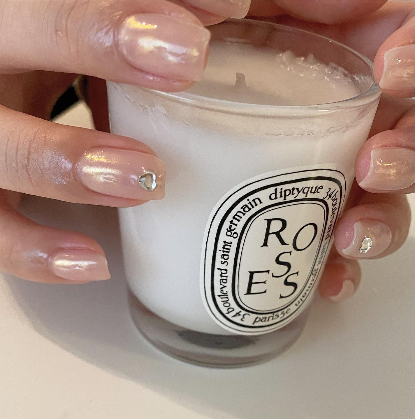 mina on LIPS 「mirrorpinkbeige🩰🤍✨#ジェル#スカルプデザイ..」(1枚目)