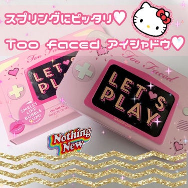 レッツ プレイ ミニ アイシャドウ パレット/Too Faced/アイシャドウパレットを使ったクチコミ（1枚目）