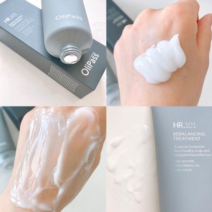 HR.101 リバランシングトリートメント/OliPass/洗い流すヘアトリートメントを使ったクチコミ(3枚目)