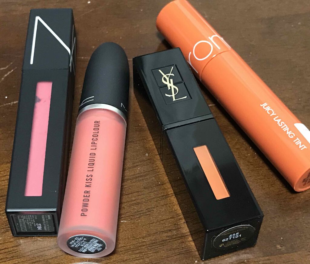 ルージュ ピュールクチュール ヴェルニ ヴィニルクリーム/YVES SAINT LAURENT BEAUTE/口紅を使ったクチコミ(1枚目)