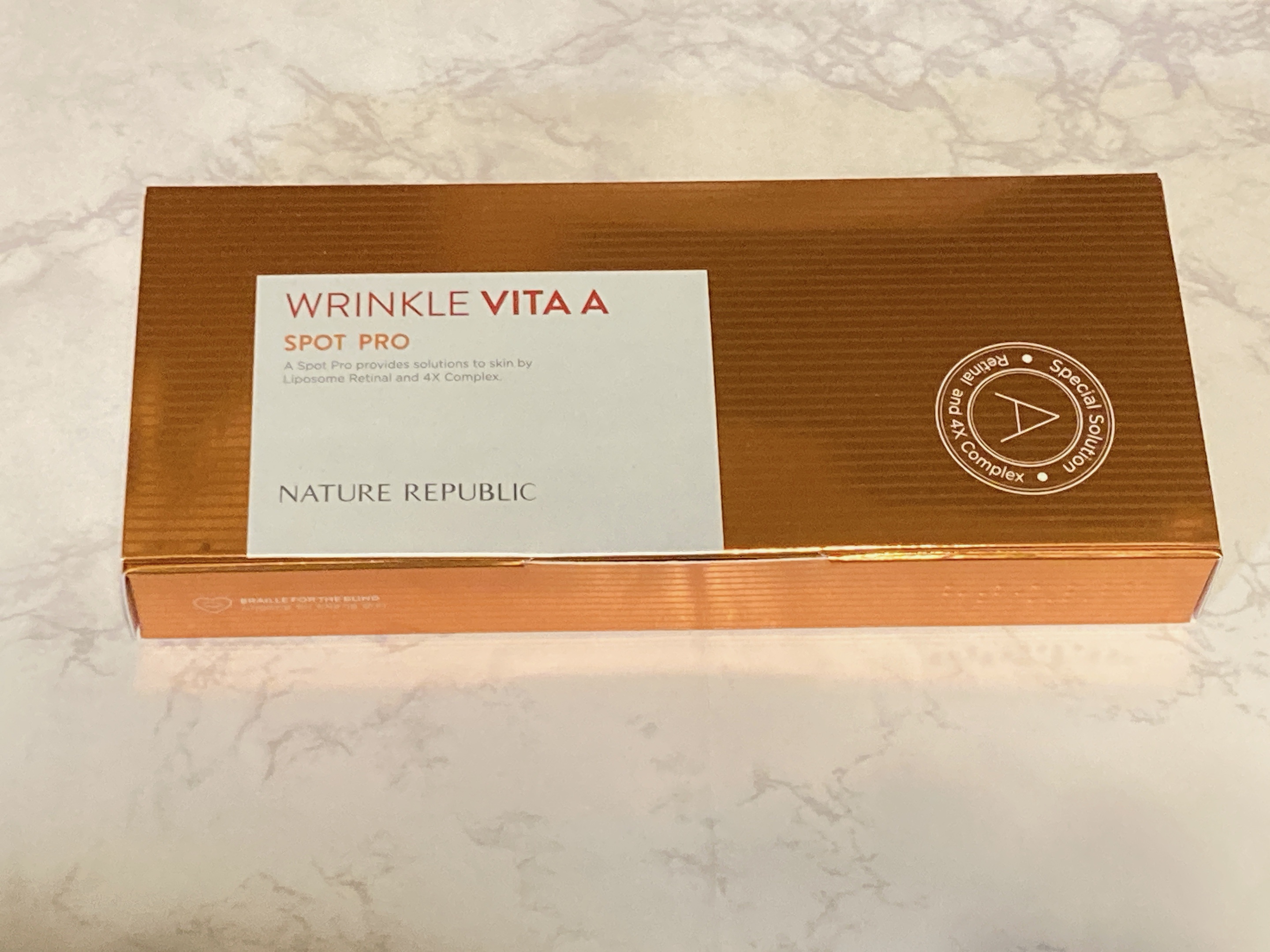 リンクルビタAスポットプロ/ネイチャーリパブリック/美容液を使ったクチコミ（2枚目）