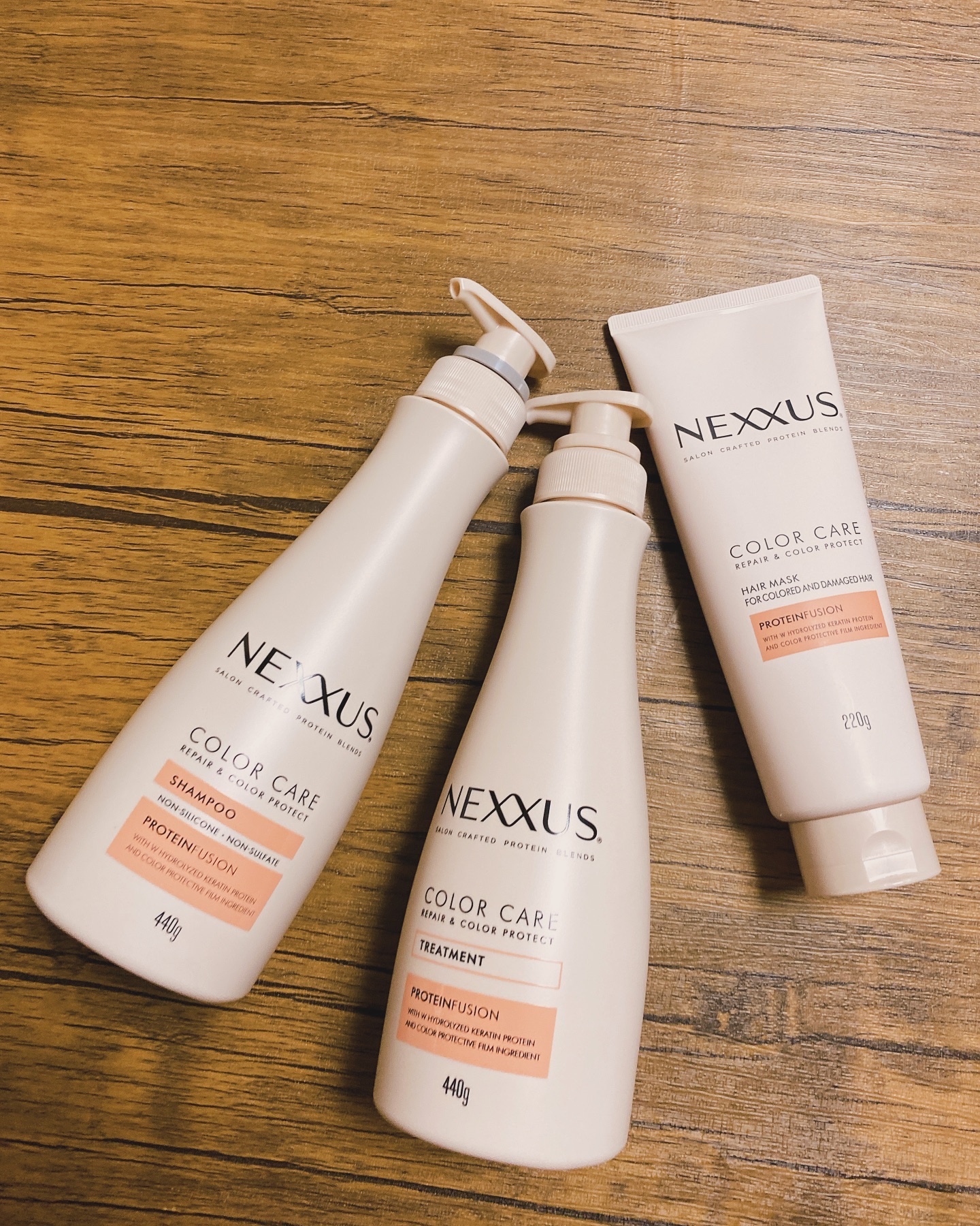 ネクサス リペア＆カラープロテクト シャンプー／トリートメント/NEXXUS(ネクサス)/市販シャンプーを使ったクチコミ（1枚目）