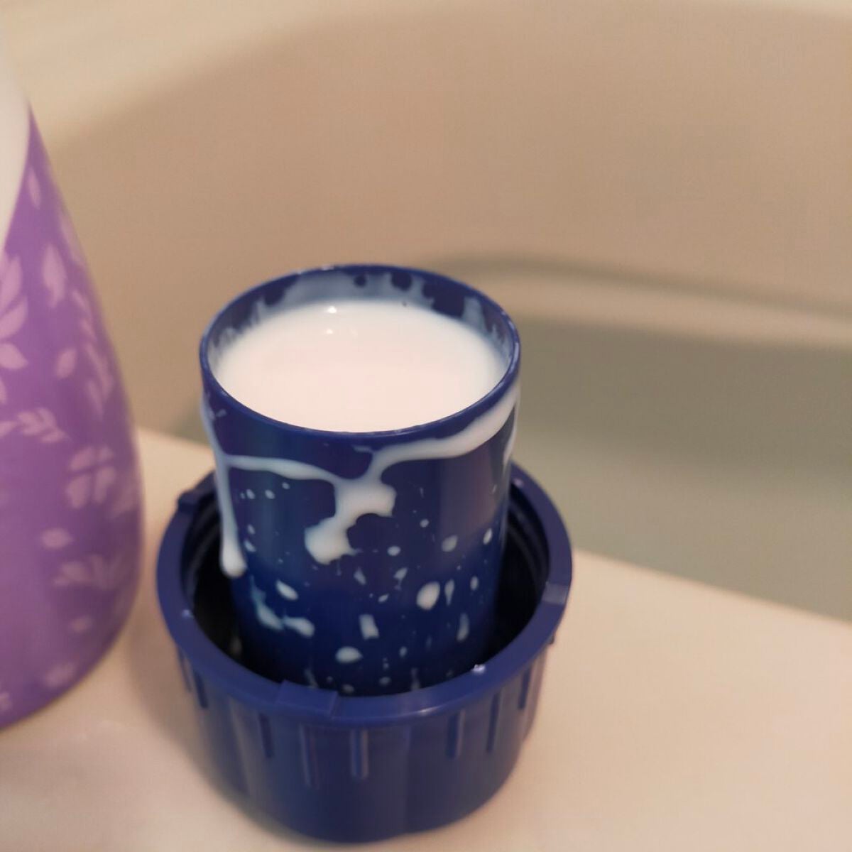 濃厚しっとり入浴液 ホワイトフローラルの香り/薬用ソフレ/保湿系入浴剤を使ったクチコミ(3枚目)