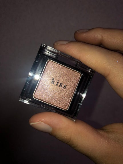 シアー グリッターアイズ/KiSS/単色アイシャドウを使ったクチコミ(2枚目)