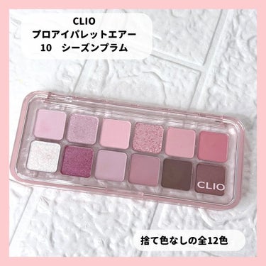 プロ アイ パレット エアー/CLIO/アイシャドウパレットを使ったクチコミ（2枚目）