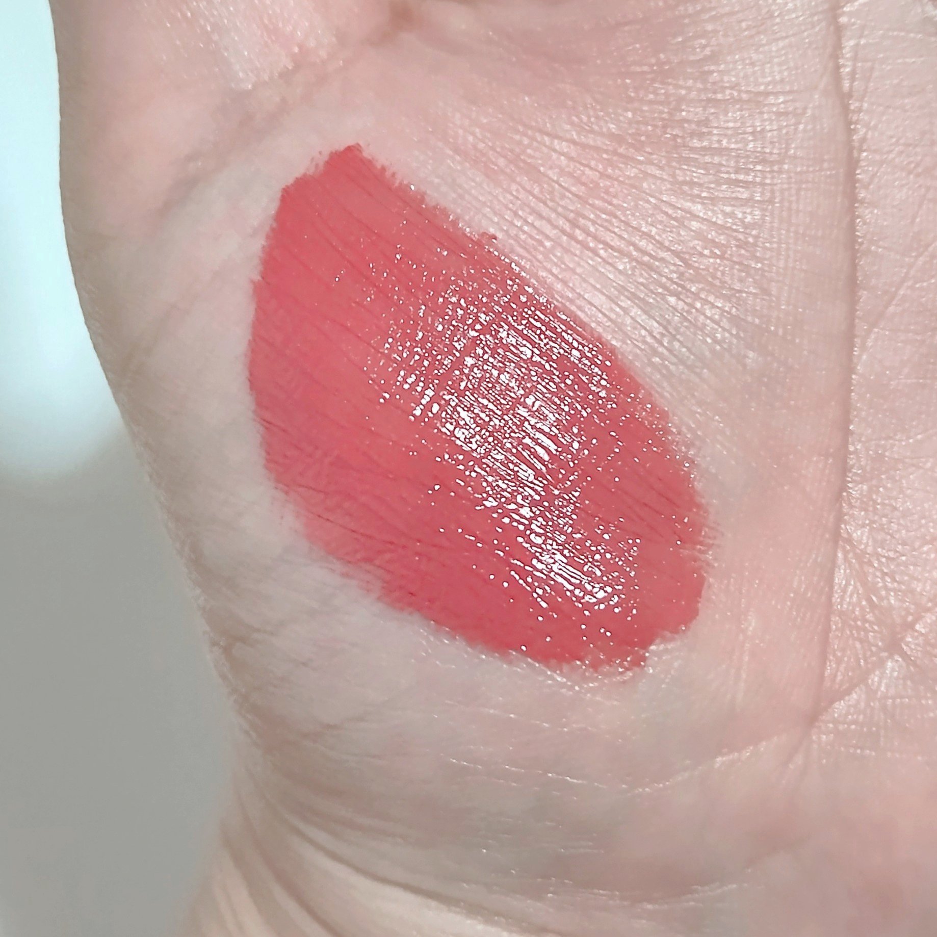 SPステイ ヴィニルインク 68 誘惑のピーチピンク/MAYBELLINE NEW YORK/口紅を使ったクチコミ（2枚目）