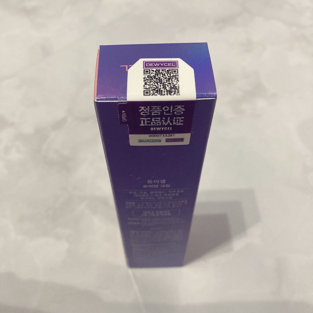 ポアーテンクリーム/DEWYCEL/化粧下地を使ったクチコミ(2枚目)