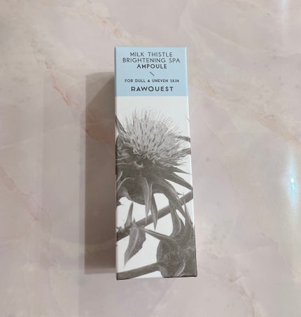 ミルクシスルブライトニングスパ アンプル/RAWQUEST/美容液を使ったクチコミ(6枚目)