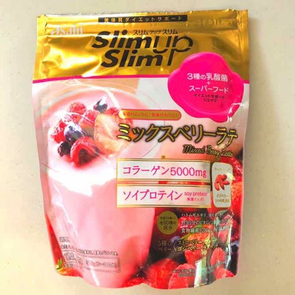 スリムアップスリム乳酸菌+スーパーフード シェイク/アサヒ飲料/ソイプロテインを使ったクチコミ(2枚目)