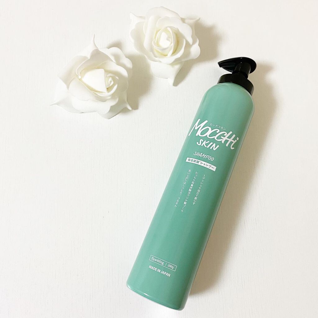 吸着スパークリングシャンプー /MoccHi SKIN/市販シャンプーを使ったクチコミ(1枚目)