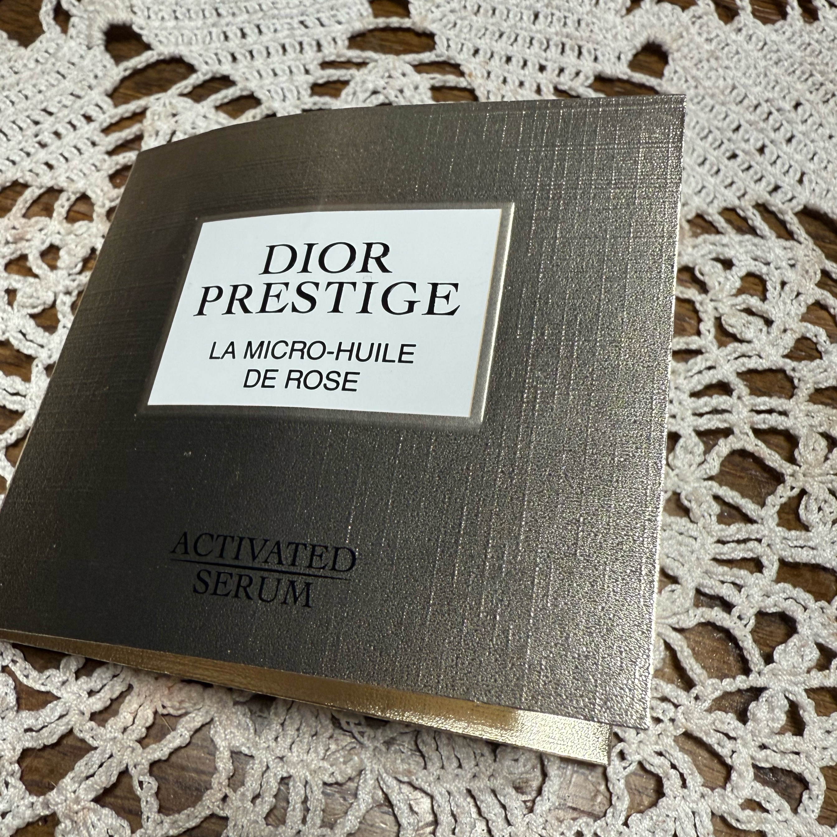 プレステージ マイクロ ユイル R セラム/Dior/美容液を使ったクチコミ（3枚目）