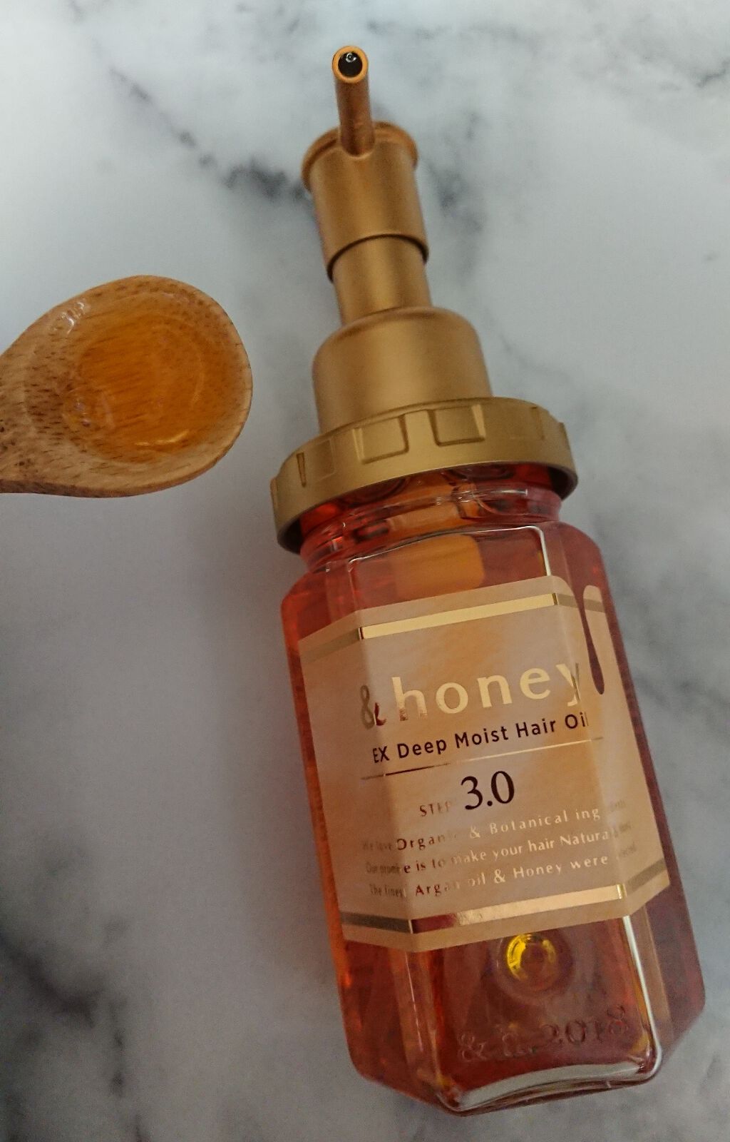 EXディープモイスト ヘアオイル3.0/&honey/ヘアオイルを使ったクチコミ(1枚目)