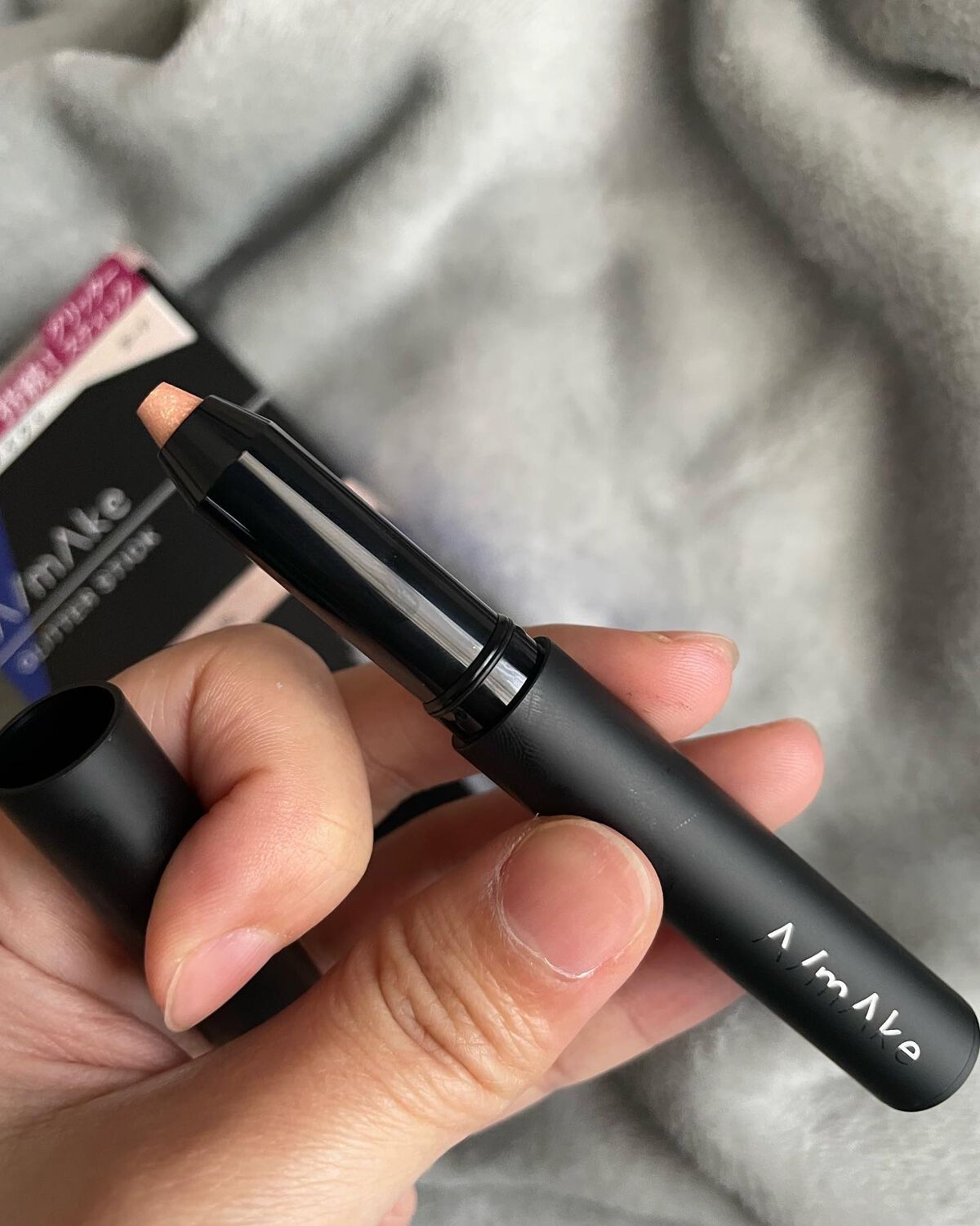 エーメイク グリッタースティック/A/mAke/グリッターを使ったクチコミ(2枚目)