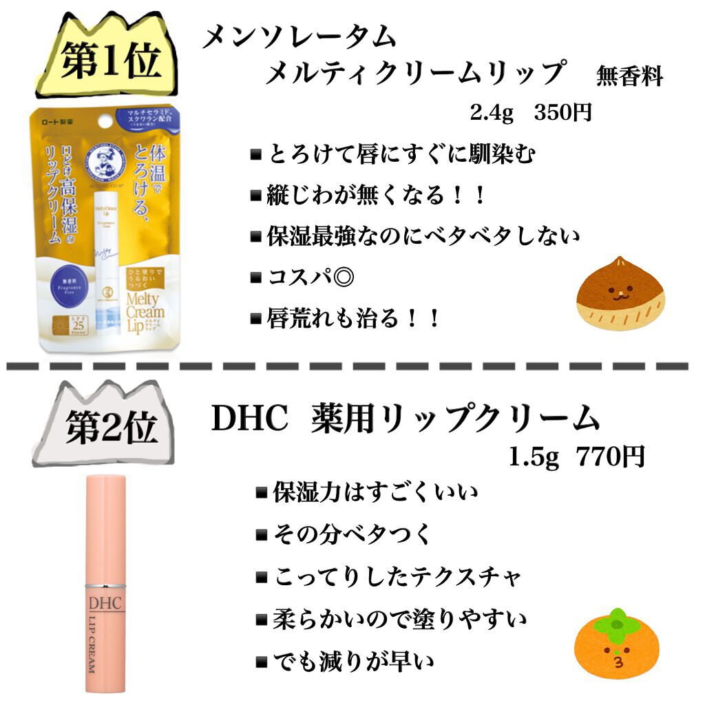 DHC 薬用リップクリーム/DHC/リップクリームを使ったクチコミ(2枚目)