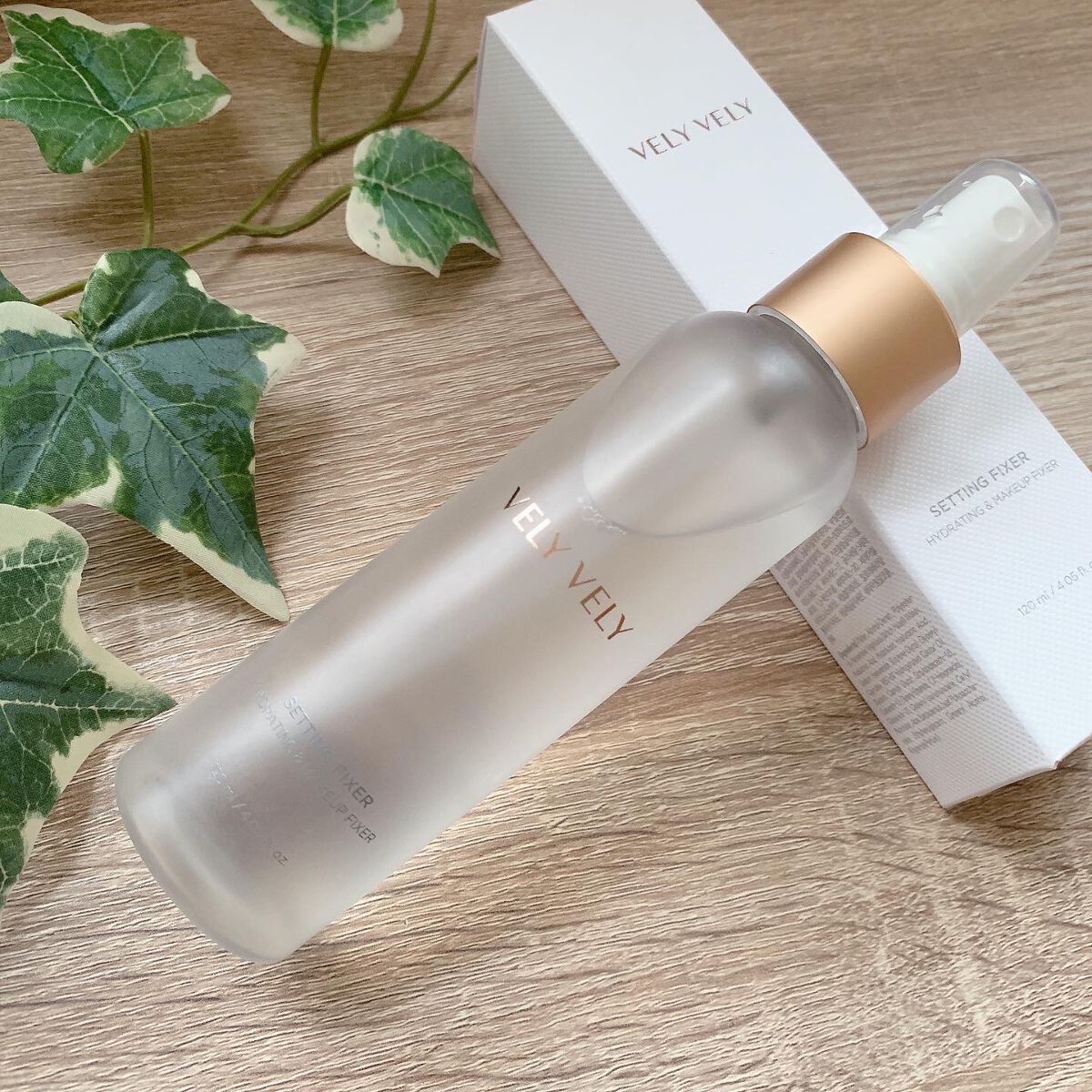 セッティングフィクサー/VELY VELY/フィックスミストを使ったクチコミ(1枚目)