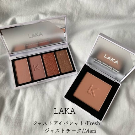 ジャストアイパレット/Laka/アイシャドウパレットを使ったクチコミ(1枚目)