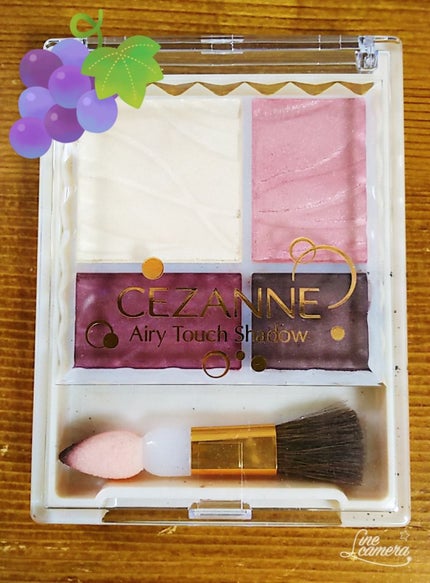 エアリータッチシャドウ/CEZANNE/アイシャドウパレットを使ったクチコミ(1枚目)