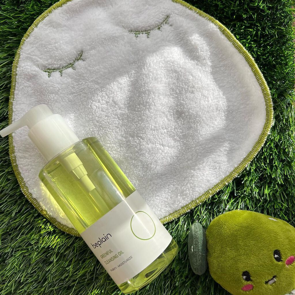 緑豆クレンジングオイル/beplain/オイルクレンジングを使ったクチコミ(1枚目)