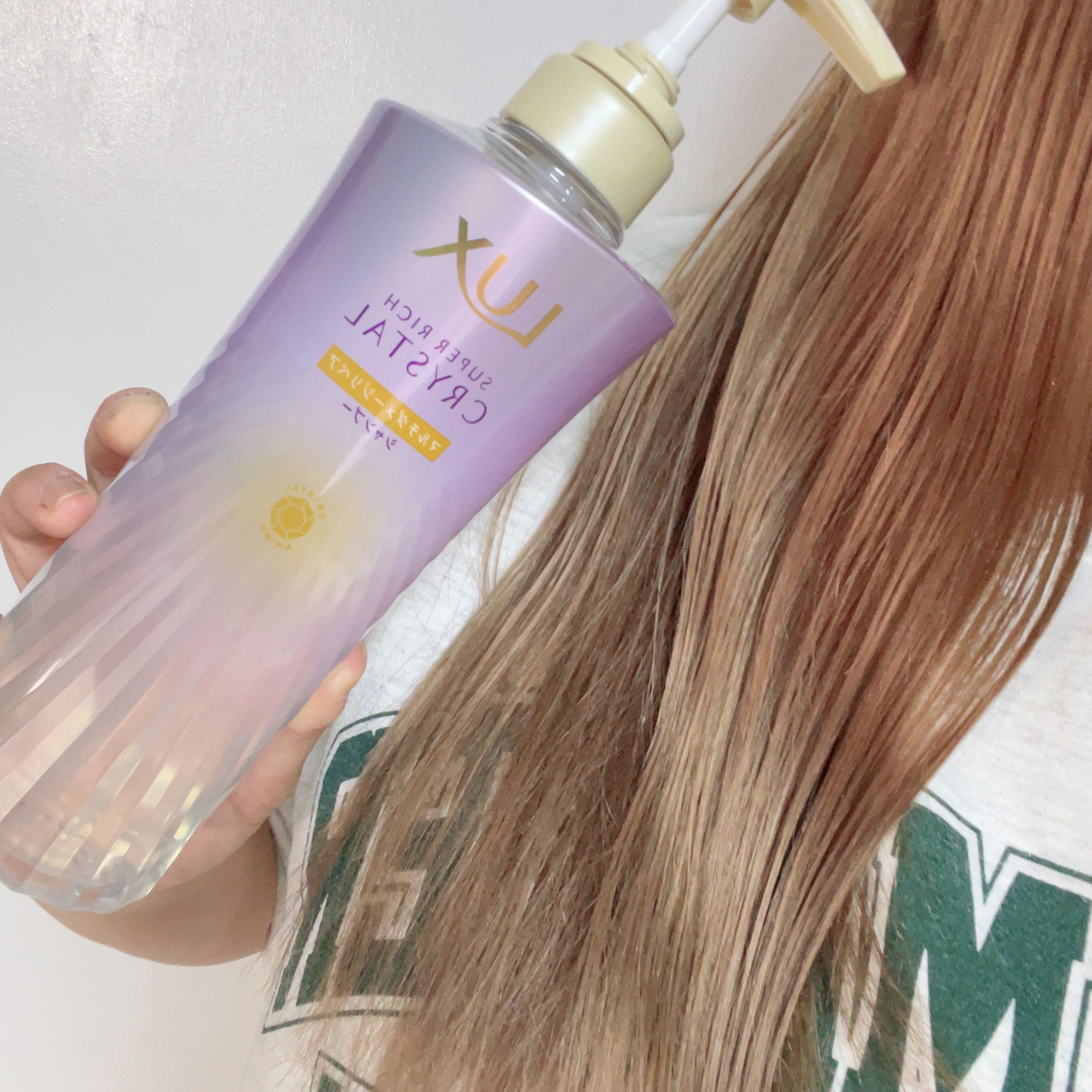 ラックス スーパーリッチクリスタル マルチダメージリペア ヘアオイル/LUX/ヘアオイルを使ったクチコミ（2枚目）