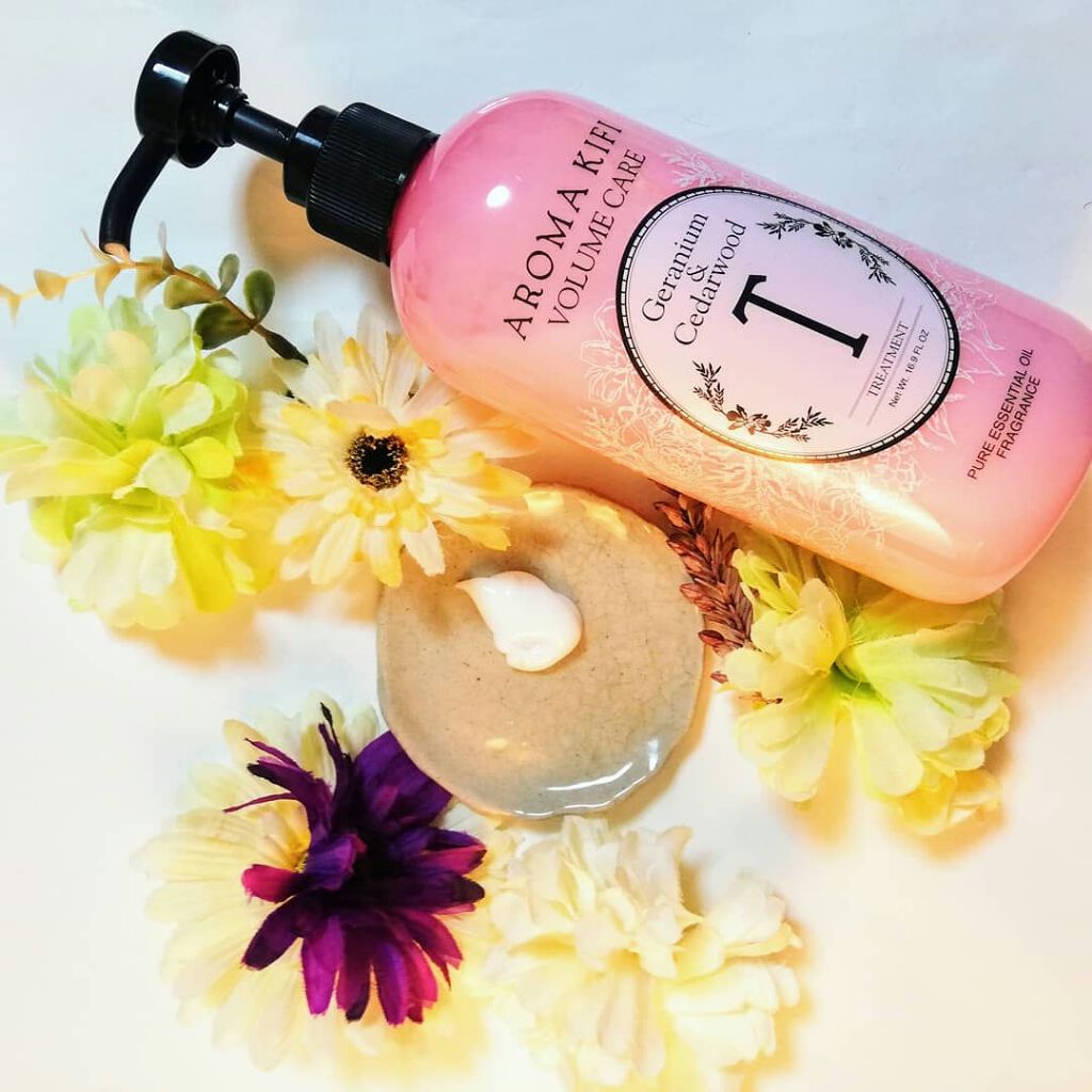 ボリュームケアシャンプー／トリートメント/AROMA KIFI/シャンプー・コンディショナーを使ったクチコミ（1枚目）