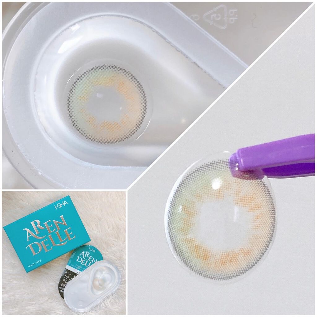 i-SHA ARENDELLE/蜜のレンズ/カラーコンタクトレンズを使ったクチコミ（3枚目）