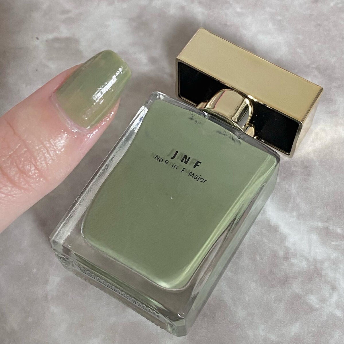 グレイズドフレグランスネイル/JNF/マニキュアを使ったクチコミ(4枚目)