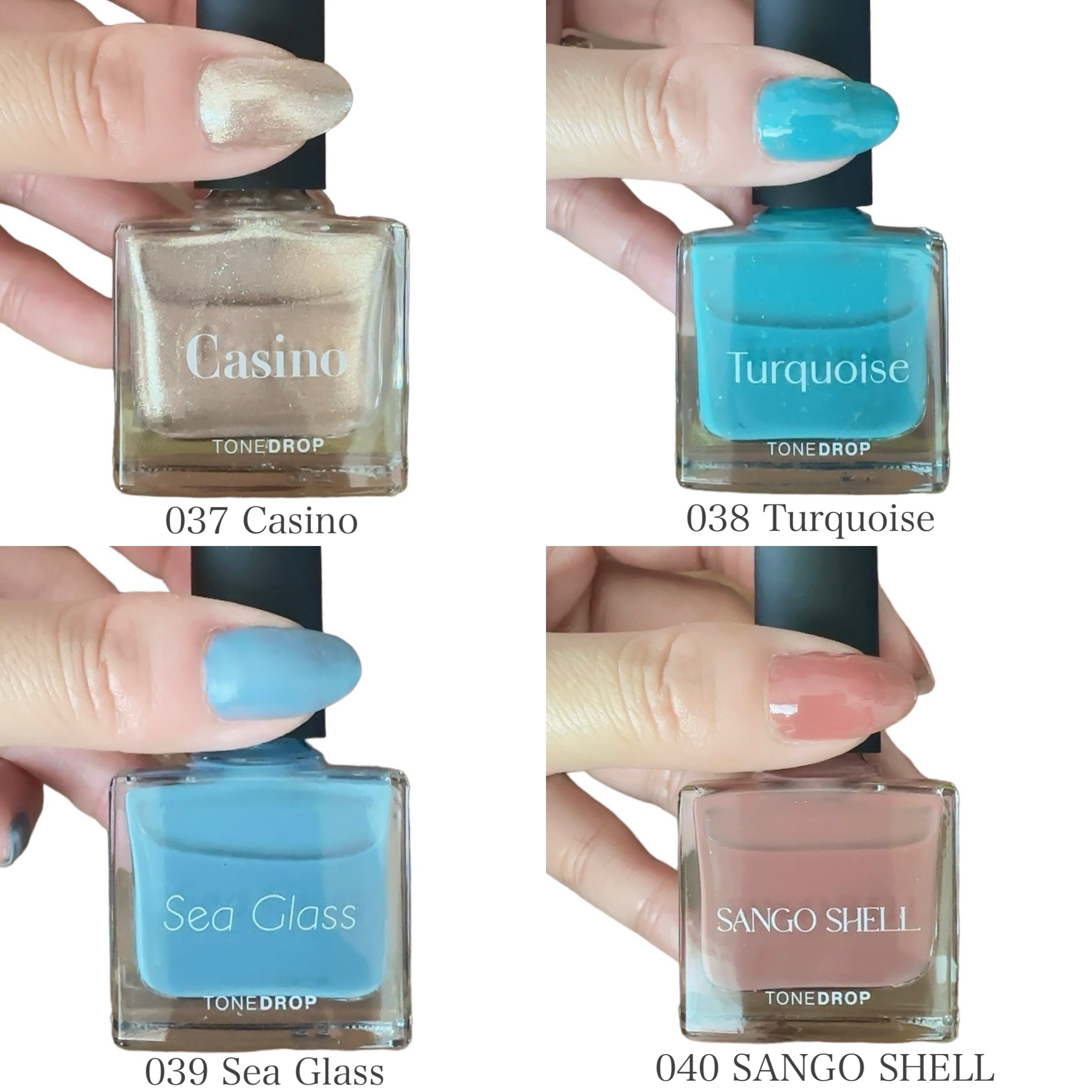 TONE DROP ネイルポリッシュ/D-UP/マニキュアを使ったクチコミ（2枚目）