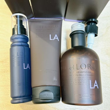 ❁
ALORB【スキャルプシャンプーLA・スキャプルトリートメントLA・ナリッシングセラムLA】の3商品を使わせていただきました☻

今回使ったLAシリーズは頭皮にうるおいを与え、すこやかな頭皮環境へ導