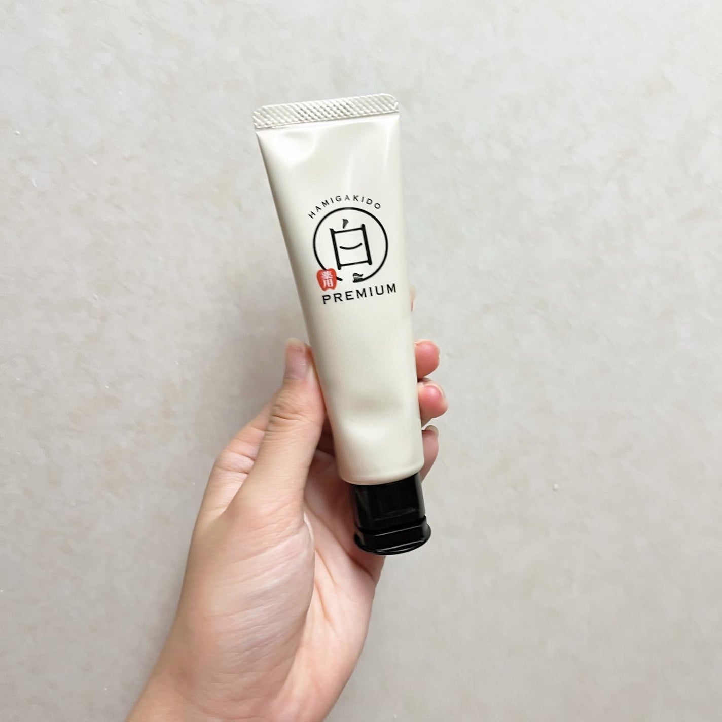 歯磨き堂 薬用ホワイトニングペースト プレミアム/歯磨き堂/歯磨き粉を使ったクチコミ(1枚目)