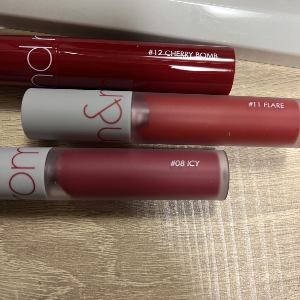 ゼロベルベットティント/rom&nd/リップティントを使ったクチコミ（2枚目）