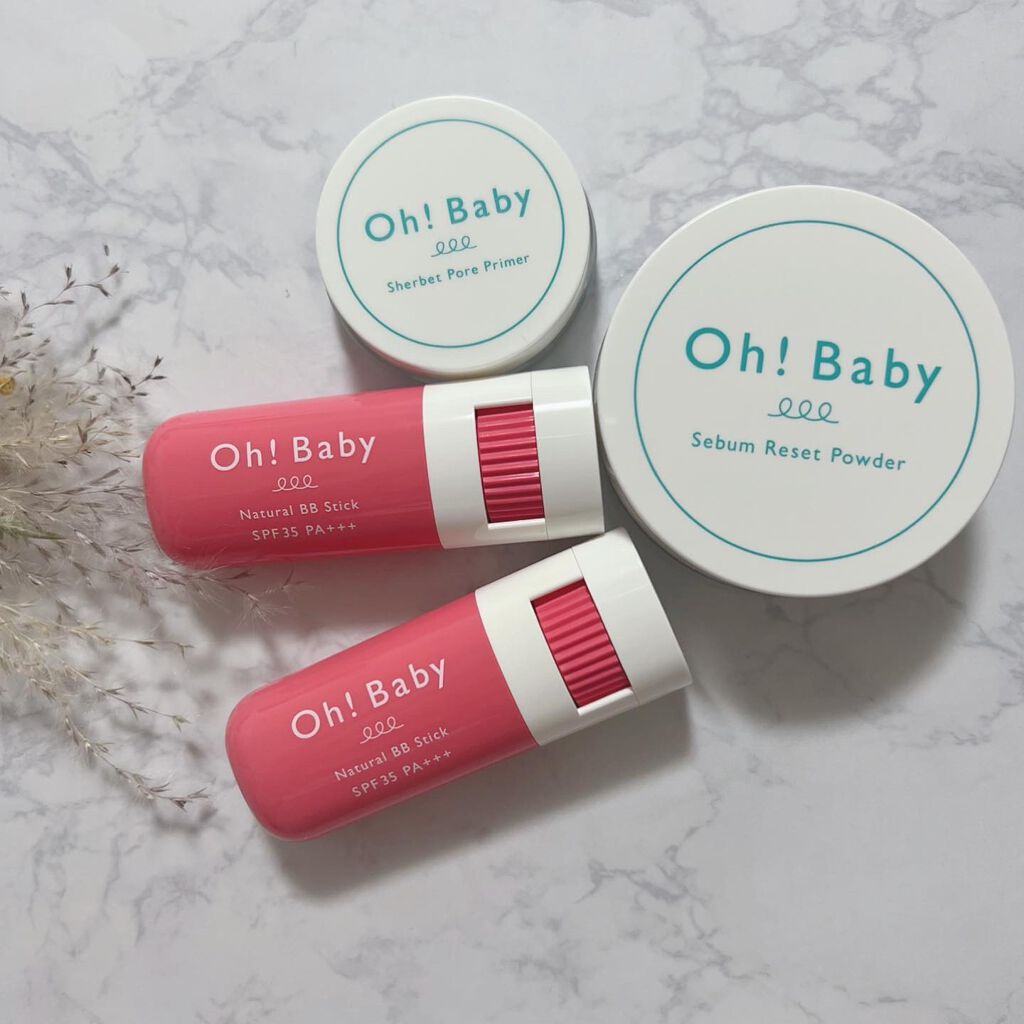 Oh!Baby シャーベットポアプライマー/ハウス オブ ローゼ/化粧下地を使ったクチコミ（1枚目）