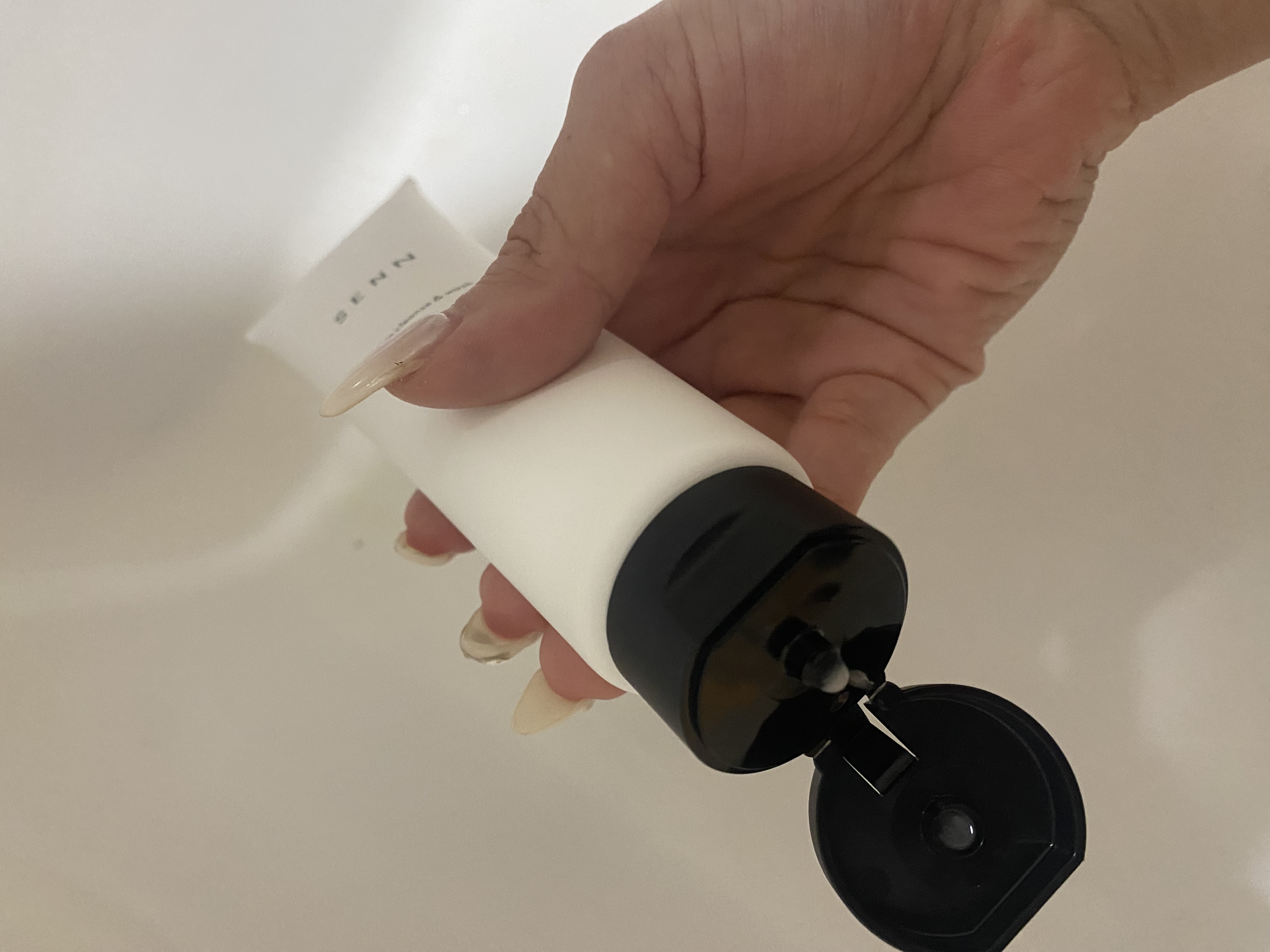 フラットスキン クレンズ＆ウォッシュ/SENN/その他洗顔料を使ったクチコミ（2枚目）