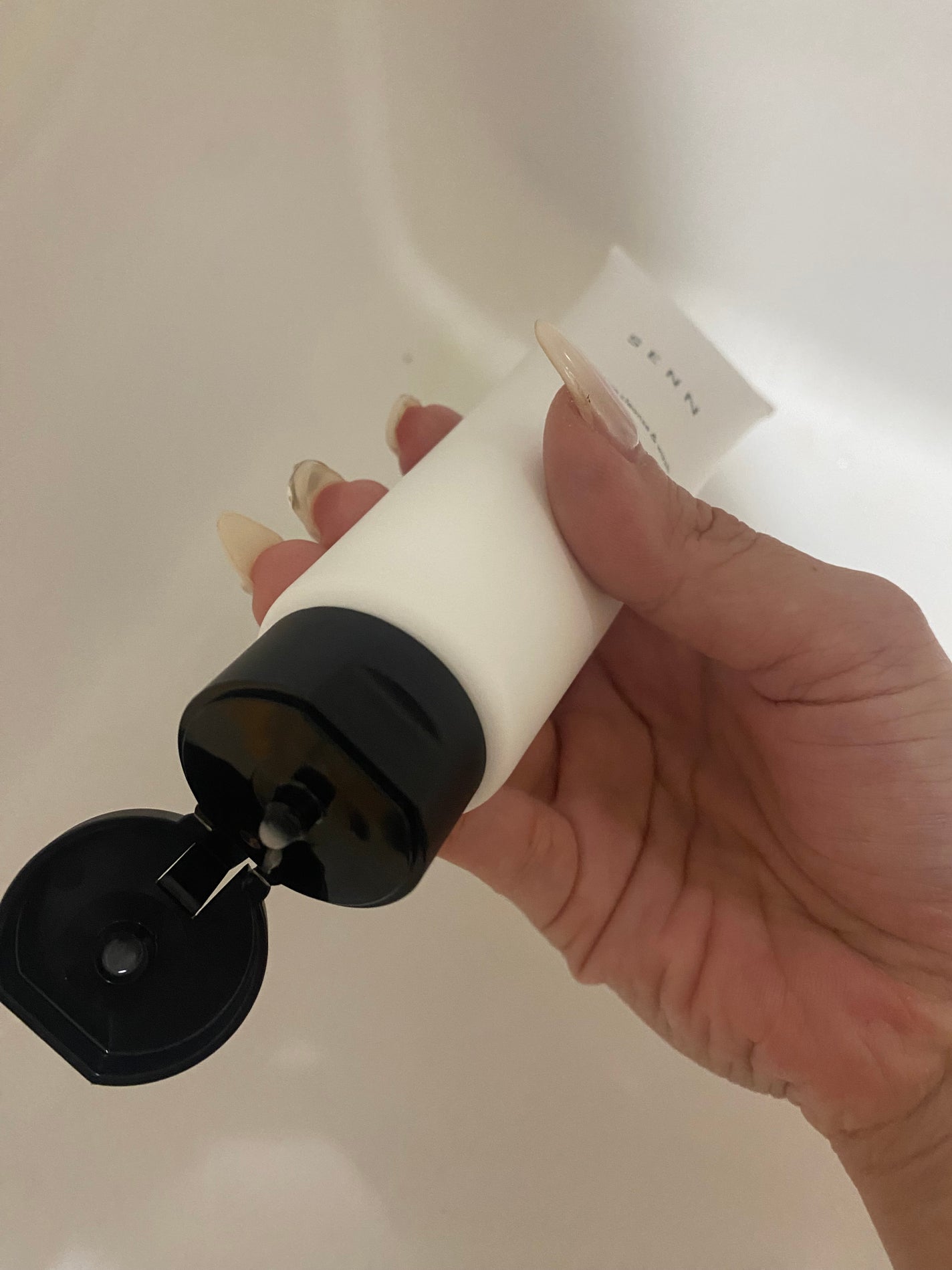 フラットスキン クレンズ&ウォッシュ/SENN/その他洗顔料を使ったクチコミ(2枚目)