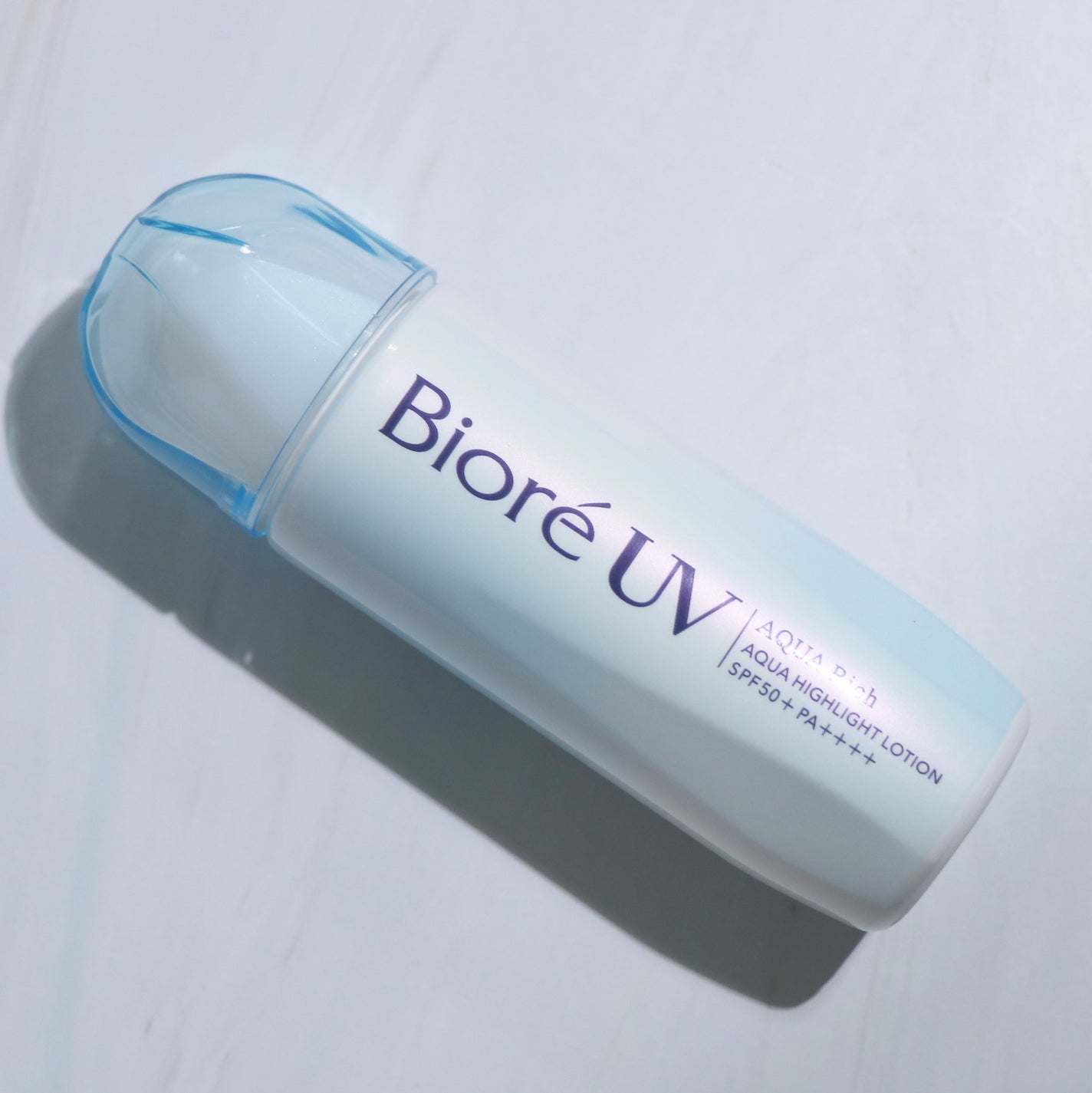 ビオレUV アクアリッチ アクアハイライトローション(水層ハイライトUV)/ビオレ/日焼け止めローションを使ったクチコミ(2枚目)