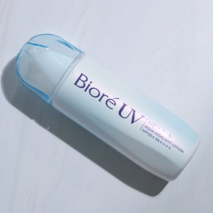ビオレUV アクアリッチ アクアハイライトローション(水層ハイライトUV)/ビオレ/日焼け止めローションを使ったクチコミ(2枚目)