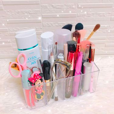 コスメ収納 Daisoの口コミ 超優秀 100均で買えるおすすめ化粧小物 100均で買えるコスメ By あや Lips