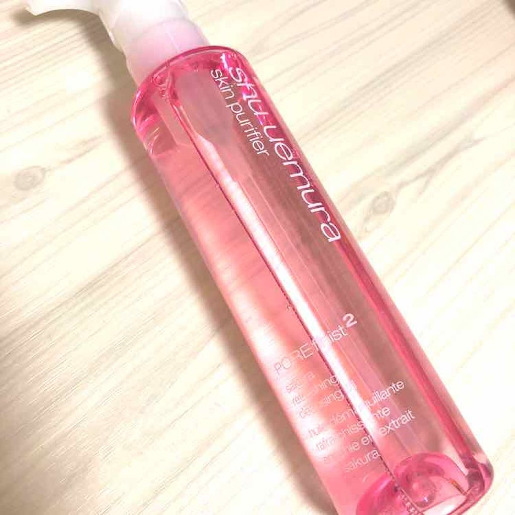 フレッシュ クリア サクラ クレンジング オイル/shu uemura/オイルクレンジングを使ったクチコミ(1枚目)