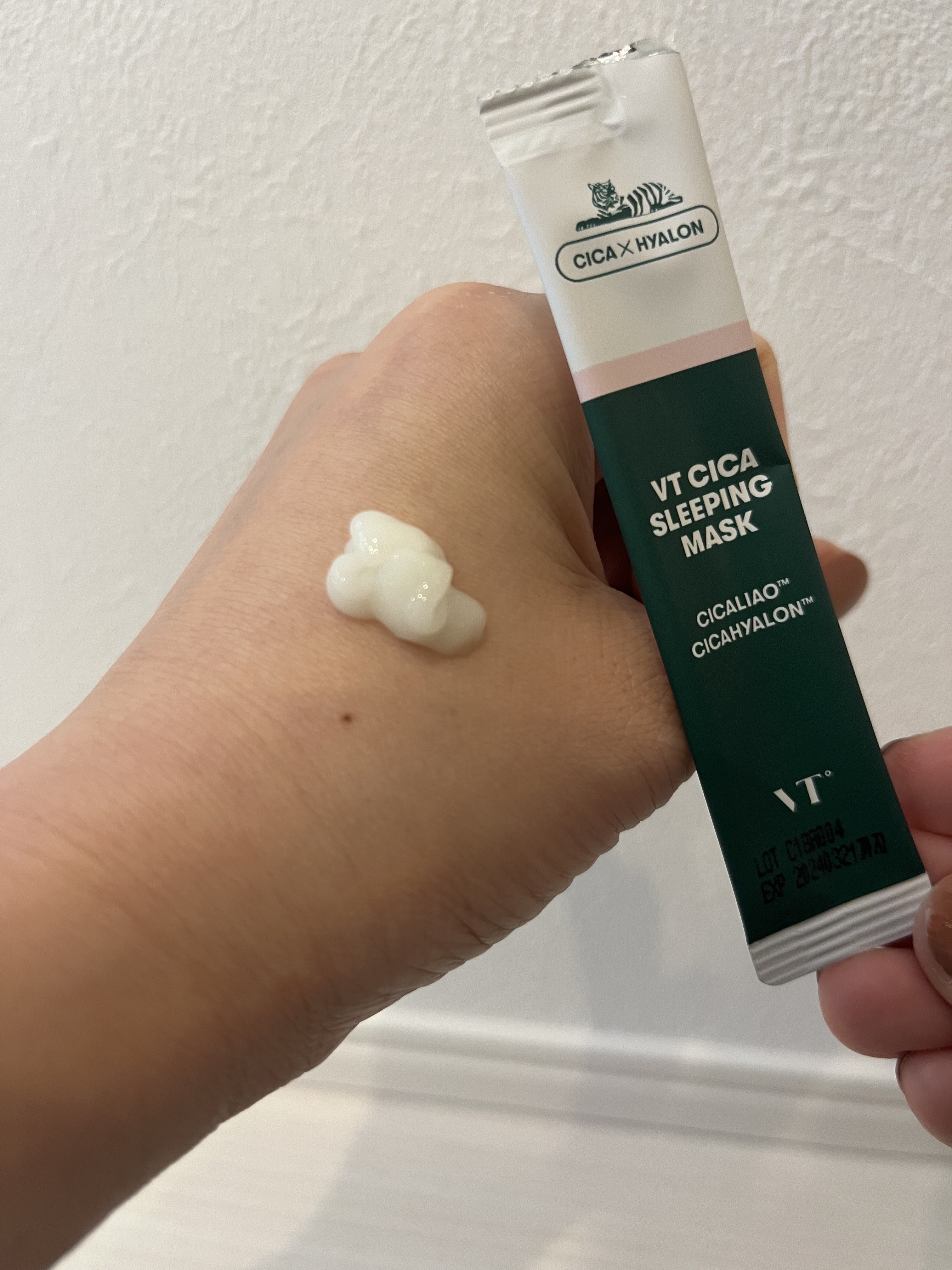 CICA スリーピングマスク/VT/シートマスク・パックを使ったクチコミ（2枚目）