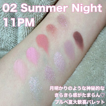 ライトオンアイズシャドウパレット/ルミル/アイシャドウパレットを使ったクチコミ(2枚目)