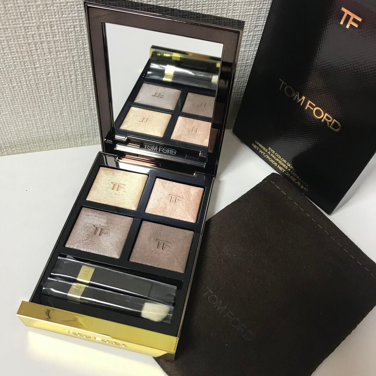 アイ カラー クォード/TOM FORD BEAUTY/アイシャドウパレットを使ったクチコミ(1枚目)