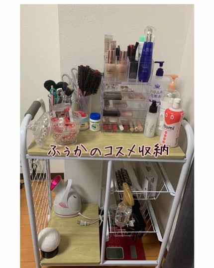 3段式クリアーケース/DAISO/その他化粧小物を使ったクチコミ(1枚目)