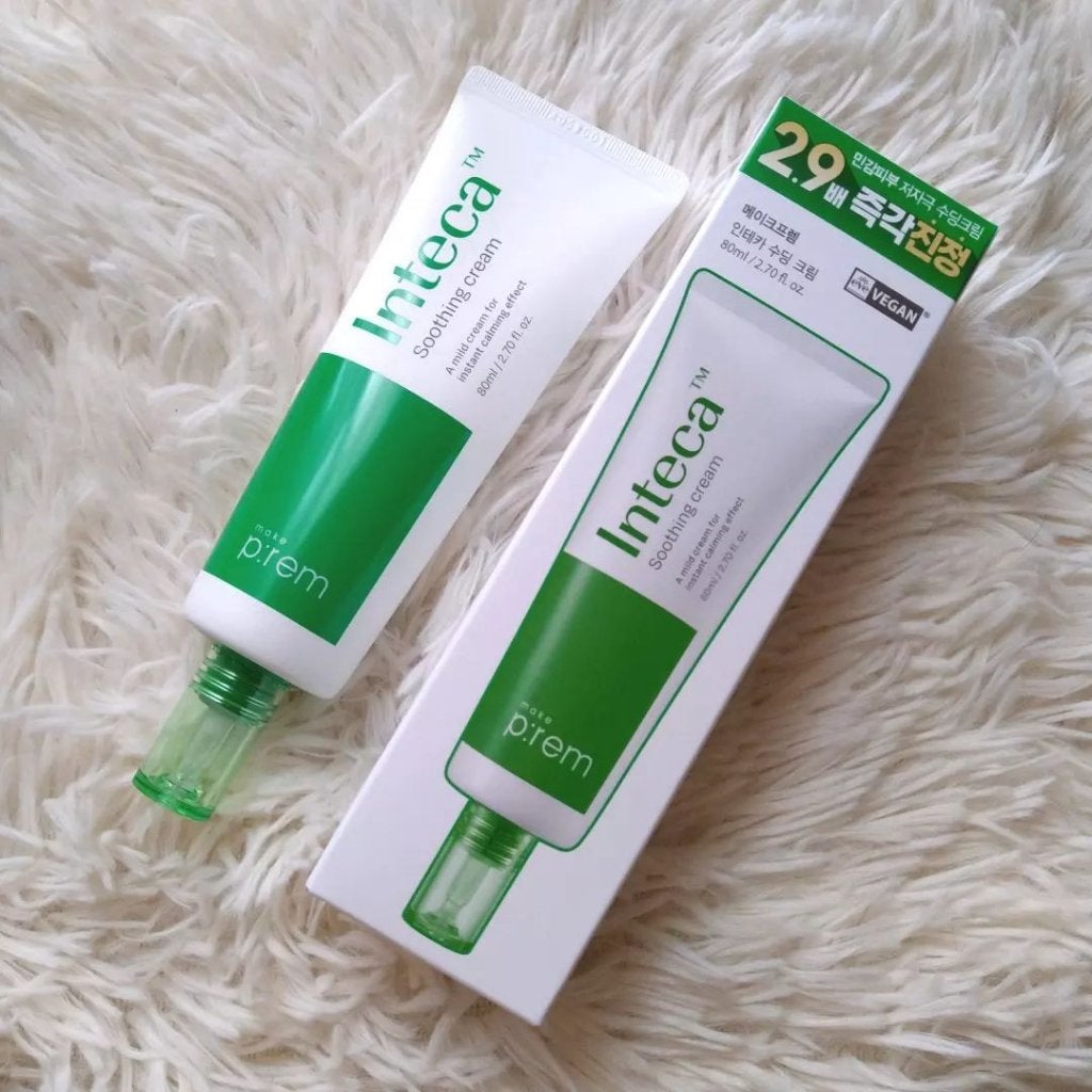 インテカ スージングクリーム/make prem/フェイスクリームを使ったクチコミ(2枚目)