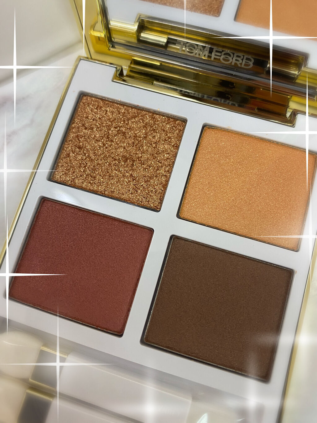 アイ カラー クォード/TOM FORD BEAUTY/アイシャドウパレットを使ったクチコミ（1枚目）