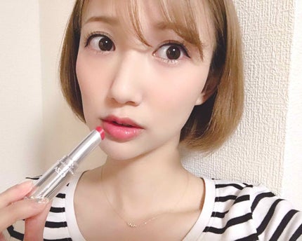 ラスティンググロスリップ/CEZANNE/口紅を使ったクチコミ(1枚目)